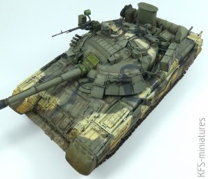 1/35 T-80U Main Battle Tank - RPG-MODEL – Malowanie