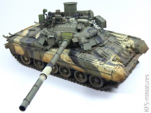 1/35 T-80U Main Battle Tank - RPG-MODEL – Malowanie