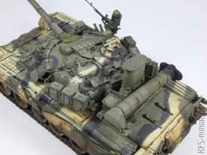 1/35 T-80U Main Battle Tank - RPG-MODEL – Malowanie