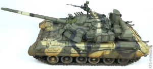 1/35 T-80U Main Battle Tank - RPG-MODEL – Malowanie