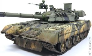 1/35 T-80U Main Battle Tank - RPG-MODEL – Malowanie