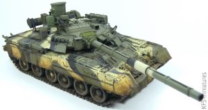 1/35 T-80U Main Battle Tank - RPG-MODEL – Malowanie