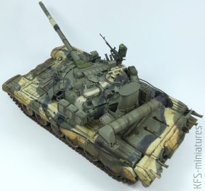 1/35 T-80U Main Battle Tank - RPG-MODEL – Malowanie