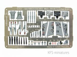 1/72 MiG-29UB - dodatki - Eduard