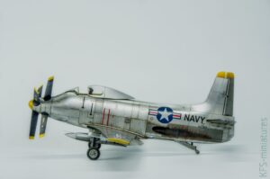 1/48 XA2D-1 Skyshark - Budowa