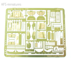 1/72 Me 262 A Airfix - dodatki - Eduard