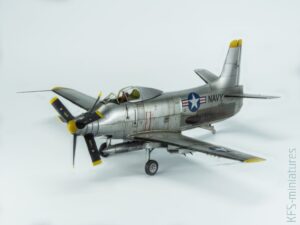 1/48 XA2D-1 Skyshark - Budowa