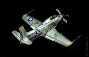 1/48 XA2D-1 Skyshark - Budowa