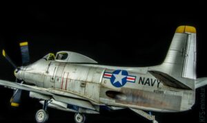 1/48 XA2D-1 Skyshark - Budowa