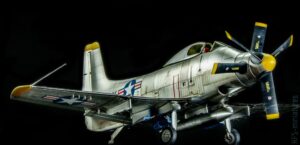 1/48 XA2D-1 Skyshark - Budowa