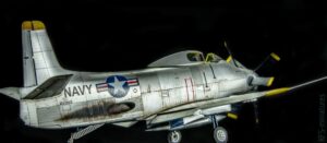 1/48 XA2D-1 Skyshark - Budowa