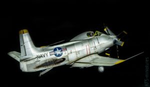 1/48 XA2D-1 Skyshark - Budowa