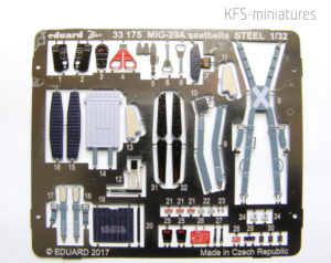 1/32 MiG-29A Trumpeter - dodatki - Eduard