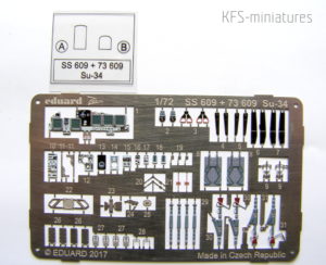 1/72 Su-34 dodatki - Eduard