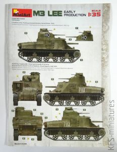 1/35 M3 Lee -  Early Production - Interior Kit - MiniArt