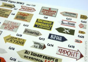 1/35 Soviet Road Signs - WWII - MiniArt