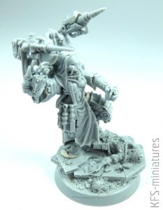 28mm Heresy Hunter Dominator Medic - Grim Skull