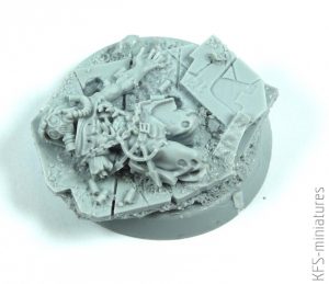 28mm Heresy Hunter Dominator Medic - Grim Skull