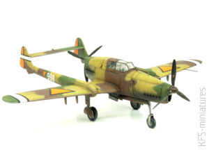 1/48 Fokker D.XXIII - RS Models - Budowa cz.2