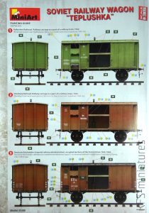 1/35 Soviet Railway Wagon "Teplushka" - MiniArt