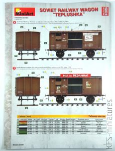 1/35 Soviet Railway Wagon "Teplushka" - MiniArt