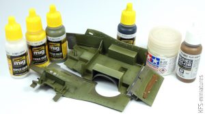 1/35 M3A1 Scout Car - Tamiya - Budowa