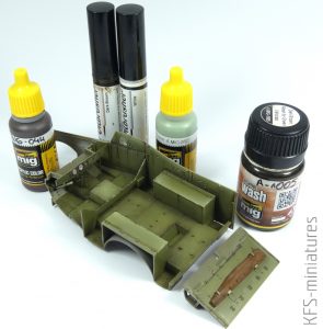 1/35 M3A1 Scout Car - Tamiya - Budowa