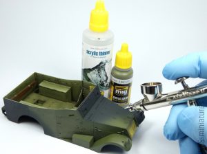 1/35 M3A1 Scout Car - Tamiya - Budowa