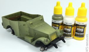 1/35 M3A1 Scout Car - Tamiya - Budowa