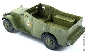 1/35 M3A1 Scout Car - Tamiya - Budowa