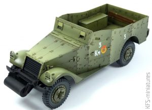 1/35 M3A1 Scout Car - Tamiya - Budowa