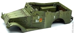 1/35 M3A1 Scout Car - Tamiya - Budowa