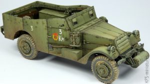 1/35 M3A1 Scout Car - Tamiya - Budowa