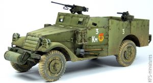 1/35 M3A1 Scout Car - Tamiya - Budowa