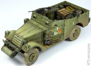 1/35 M3A1 Scout Car - Tamiya - Budowa