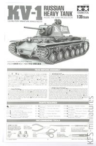 1/35 KV-1 Model 1941 - Tamiya