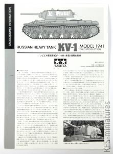 1/35 KV-1 Model 1941 - Tamiya