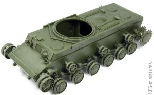 1/35 KV-1 Model 1941 Early - Tamiya - budowa cz.1