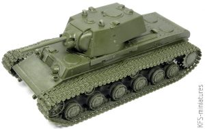 1/35 KV-1 Model 1941 Early - Tamiya - budowa cz.1