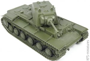 1/35 KV-1 Model 1941 Early - Tamiya - budowa cz.1