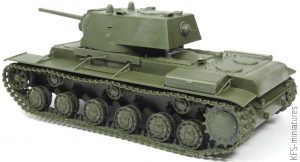 1/35 KV-1 Model 1941 Early - Tamiya - budowa cz.1