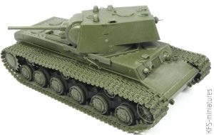 1/35 KV-1 Model 1941 Early - Tamiya - budowa cz.1