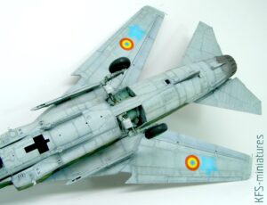 1/32 MiG-23MF Flogger B - Budowa cz.2