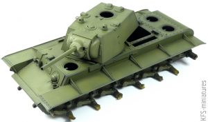 1/35 KV-1 Model 1941 Early - Tamiya - budowa cz.2