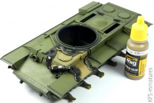 1/35 KV-1 Model 1941 Early - Tamiya - budowa cz.2