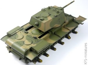 1/35 KV-1 Model 1941 Early - Tamiya - budowa cz.2