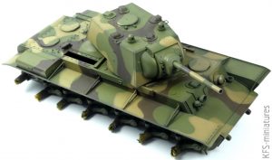 1/35 KV-1 Model 1941 Early - Tamiya - budowa cz.2