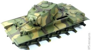 1/35 KV-1 Model 1941 Early - Tamiya - budowa cz.2