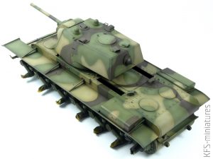 1/35 KV-1 Model 1941 Early - Tamiya - budowa cz.2