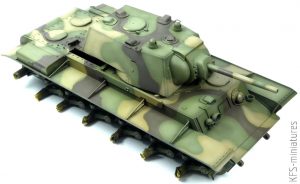 1/35 KV-1 Model 1941 Early - Tamiya - budowa cz.2